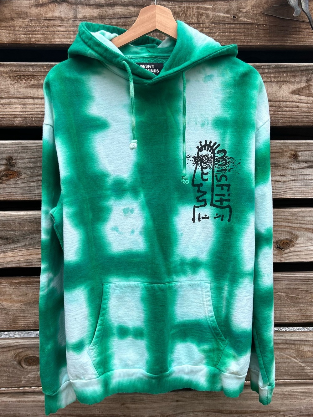 M/SF/T Misfits Mad Men Minds Tie Dye Hoodie - M